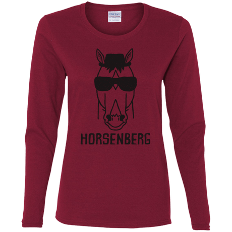 T-Shirts Cardinal / S Horsenberg Women's Long Sleeve T-Shirt