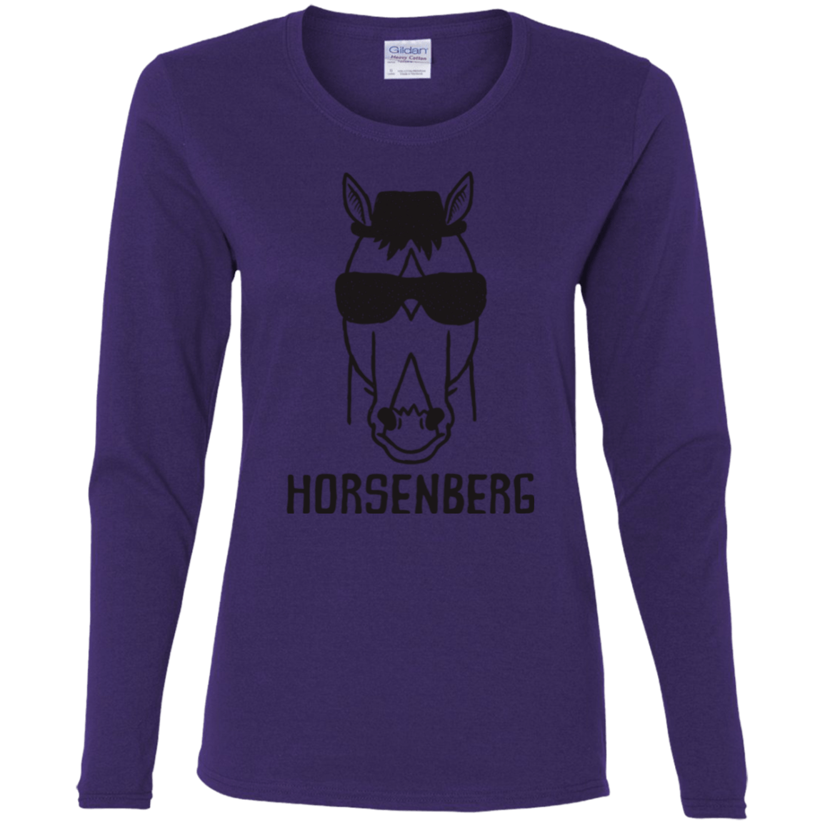 T-Shirts Purple / S Horsenberg Women's Long Sleeve T-Shirt