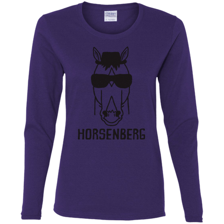 T-Shirts Purple / S Horsenberg Women's Long Sleeve T-Shirt