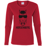 T-Shirts Red / S Horsenberg Women's Long Sleeve T-Shirt