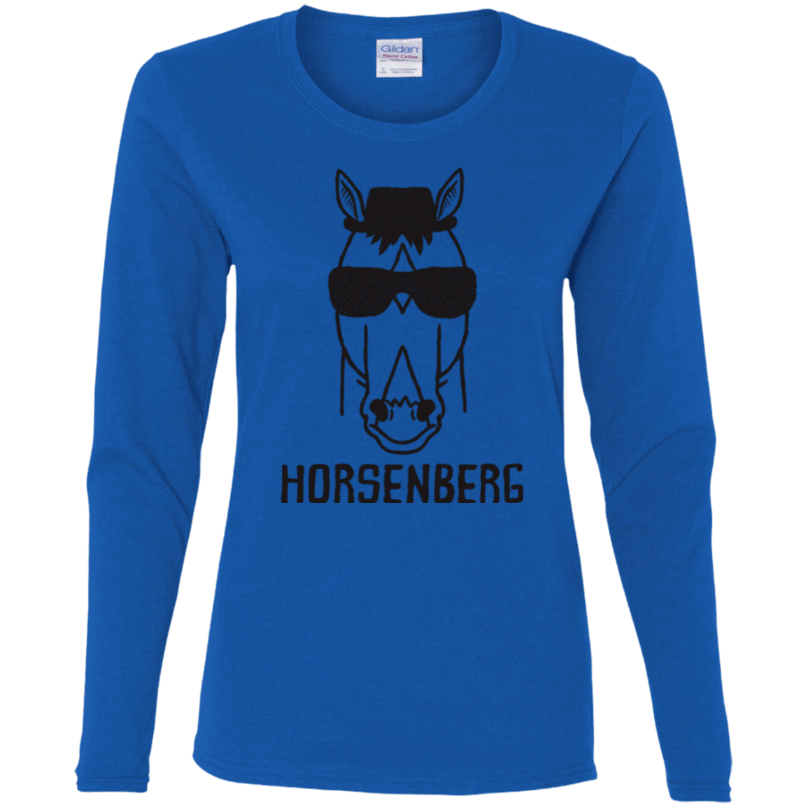 T-Shirts Royal / S Horsenberg Women's Long Sleeve T-Shirt