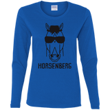 T-Shirts Royal / S Horsenberg Women's Long Sleeve T-Shirt