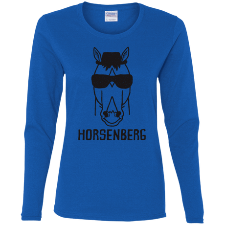 T-Shirts Royal / S Horsenberg Women's Long Sleeve T-Shirt