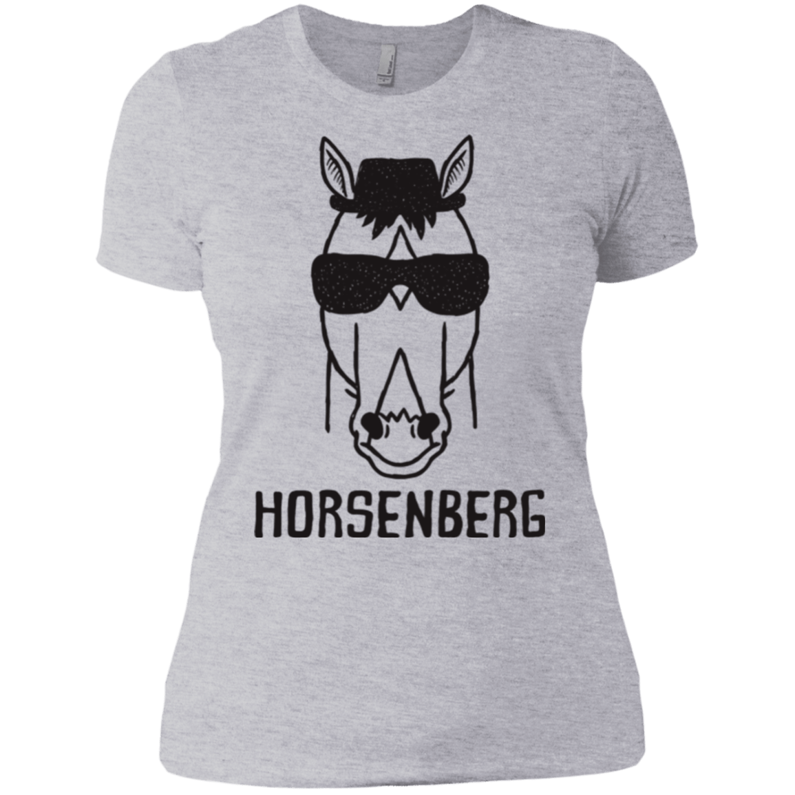 T-Shirts Heather Grey / X-Small Horsenberg Women's Premium T-Shirt