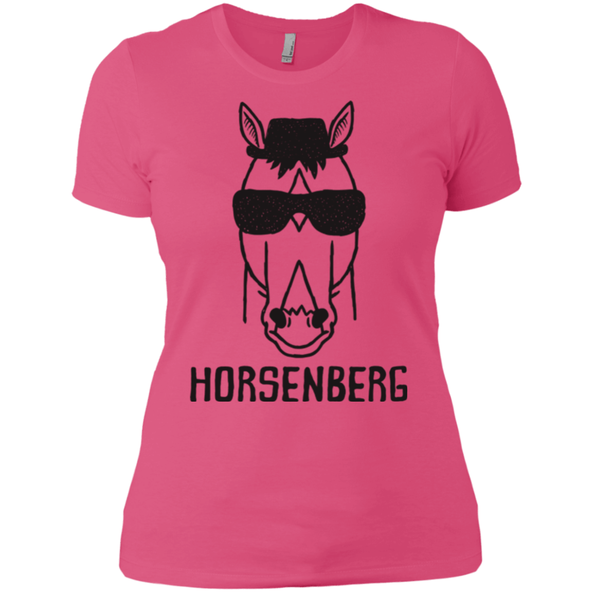 T-Shirts Hot Pink / X-Small Horsenberg Women's Premium T-Shirt