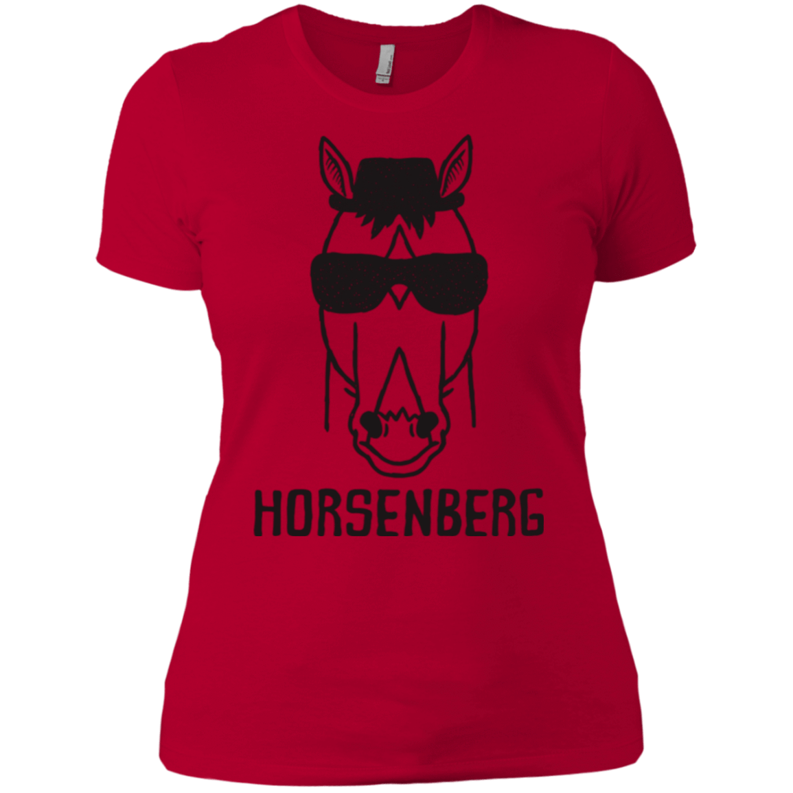 T-Shirts Red / X-Small Horsenberg Women's Premium T-Shirt