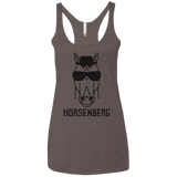 T-Shirts Macchiato / X-Small Horsenberg Women's Triblend Racerback Tank