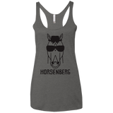 T-Shirts Premium Heather / X-Small Horsenberg Women's Triblend Racerback Tank