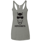 T-Shirts Venetian Grey / X-Small Horsenberg Women's Triblend Racerback Tank