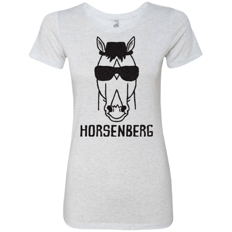 T-Shirts Heather White / S Horsenberg Women's Triblend T-Shirt