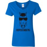 T-Shirts Royal / S Horsenberg Women's V-Neck T-Shirt