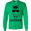 T-Shirts Irish Green / YS Horsenberg Youth Long Sleeve T-Shirt