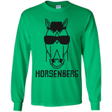 T-Shirts Irish Green / YS Horsenberg Youth Long Sleeve T-Shirt