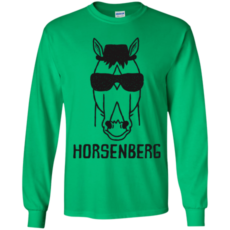 T-Shirts Irish Green / YS Horsenberg Youth Long Sleeve T-Shirt