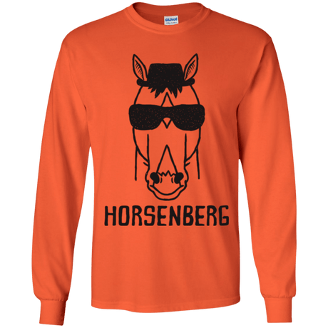T-Shirts Orange / YS Horsenberg Youth Long Sleeve T-Shirt