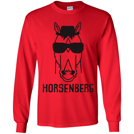 T-Shirts Red / YS Horsenberg Youth Long Sleeve T-Shirt