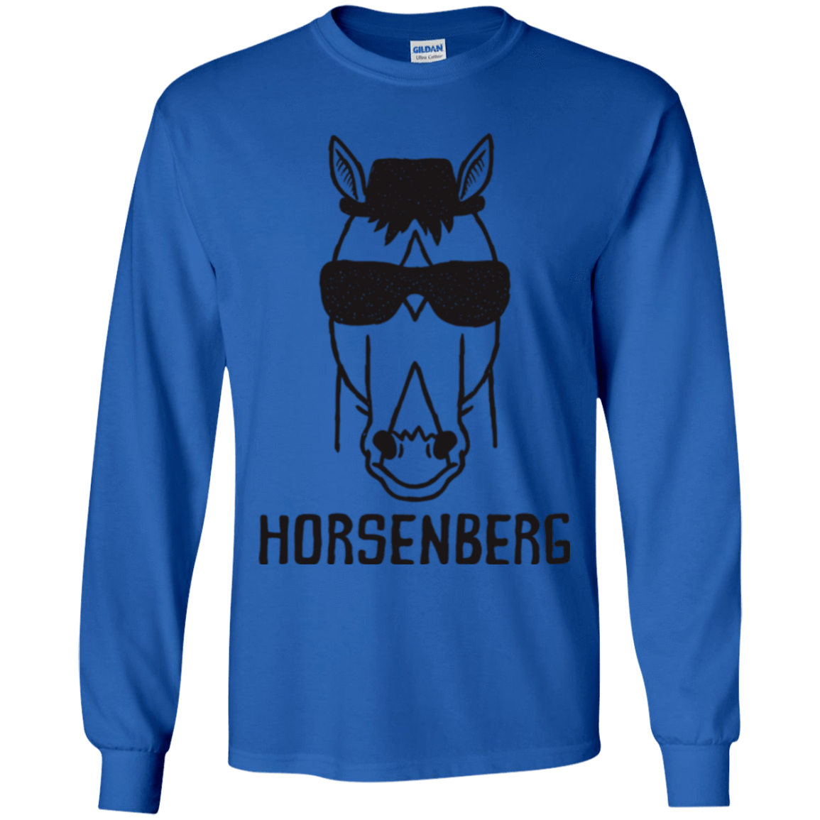 T-Shirts Royal / YS Horsenberg Youth Long Sleeve T-Shirt