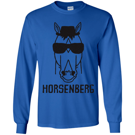 T-Shirts Royal / YS Horsenberg Youth Long Sleeve T-Shirt