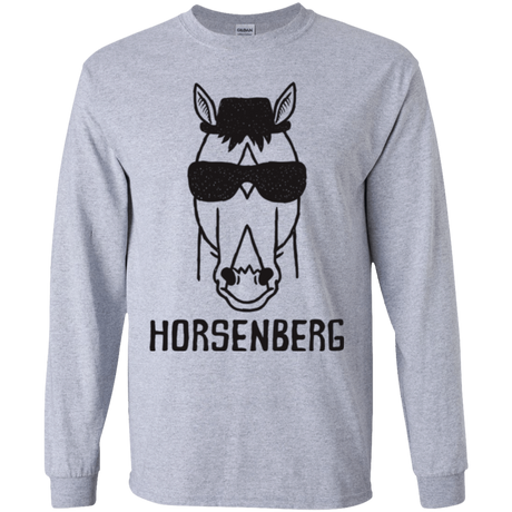 T-Shirts Sport Grey / YS Horsenberg Youth Long Sleeve T-Shirt