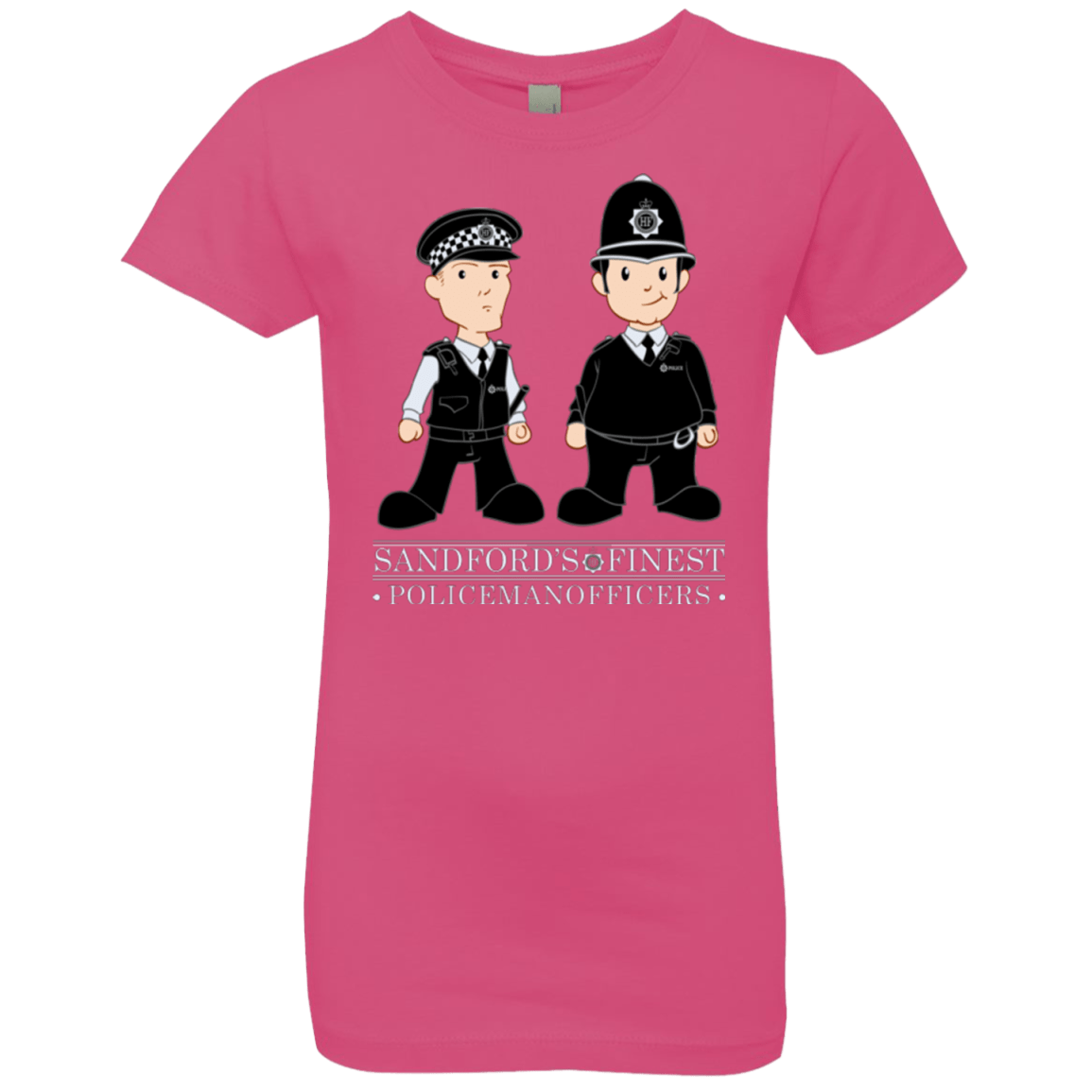 T-Shirts Hot Pink / YXS Hot Fuzz Girls Premium T-Shirt