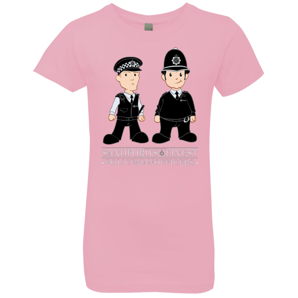 T-Shirts Light Pink / YXS Hot Fuzz Girls Premium T-Shirt