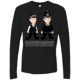 T-Shirts Black / Small Hot Fuzz Men's Premium Long Sleeve