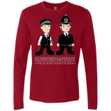 T-Shirts Cardinal / Small Hot Fuzz Men's Premium Long Sleeve