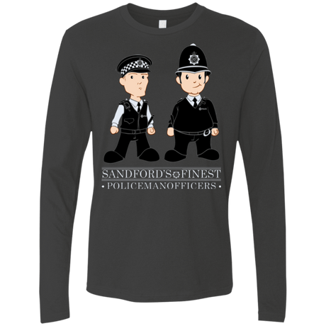 T-Shirts Heavy Metal / Small Hot Fuzz Men's Premium Long Sleeve