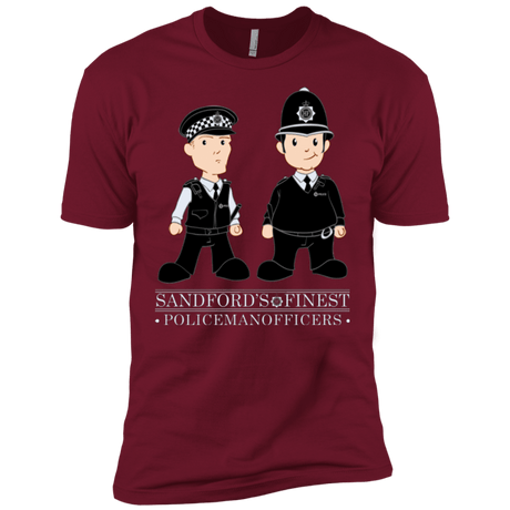 T-Shirts Cardinal / X-Small Hot Fuzz Men's Premium T-Shirt