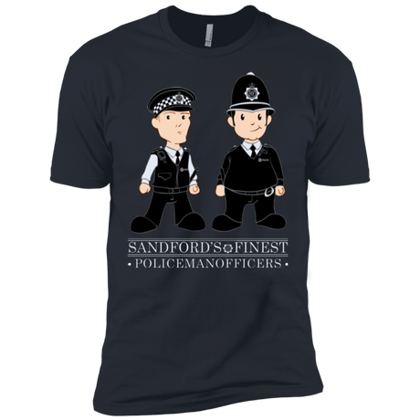 T-Shirts Indigo / X-Small Hot Fuzz Men's Premium T-Shirt