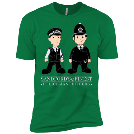 T-Shirts Kelly Green / X-Small Hot Fuzz Men's Premium T-Shirt