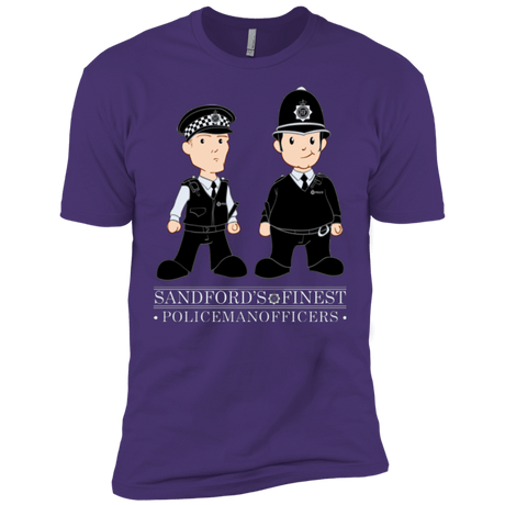 T-Shirts Purple / X-Small Hot Fuzz Men's Premium T-Shirt