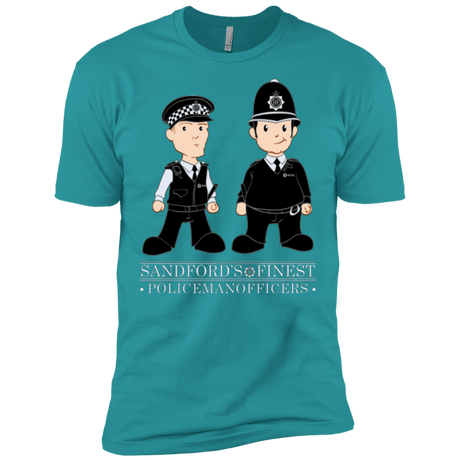 T-Shirts Tahiti Blue / X-Small Hot Fuzz Men's Premium T-Shirt