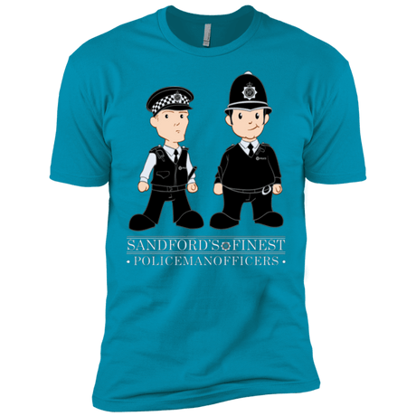 T-Shirts Turquoise / X-Small Hot Fuzz Men's Premium T-Shirt