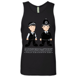 T-Shirts Black / Small Hot Fuzz Men's Premium Tank Top