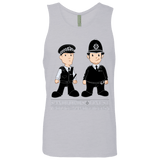 T-Shirts Heather Grey / Small Hot Fuzz Men's Premium Tank Top