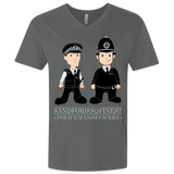 T-Shirts Heavy Metal / X-Small Hot Fuzz Men's Premium V-Neck