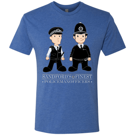 T-Shirts Vintage Royal / Small Hot Fuzz Men's Triblend T-Shirt