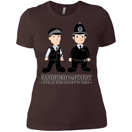 T-Shirts Dark Chocolate / X-Small Hot Fuzz Women's Premium T-Shirt