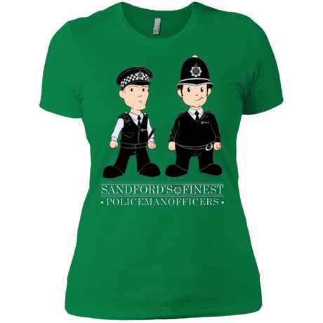 T-Shirts Kelly Green / X-Small Hot Fuzz Women's Premium T-Shirt