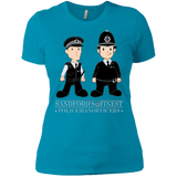 T-Shirts Turquoise / X-Small Hot Fuzz Women's Premium T-Shirt