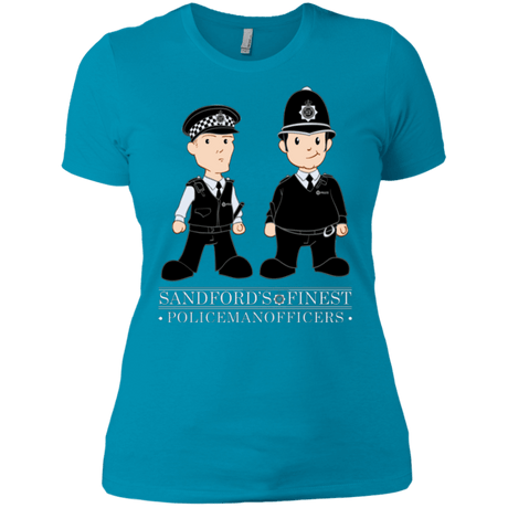 T-Shirts Turquoise / X-Small Hot Fuzz Women's Premium T-Shirt