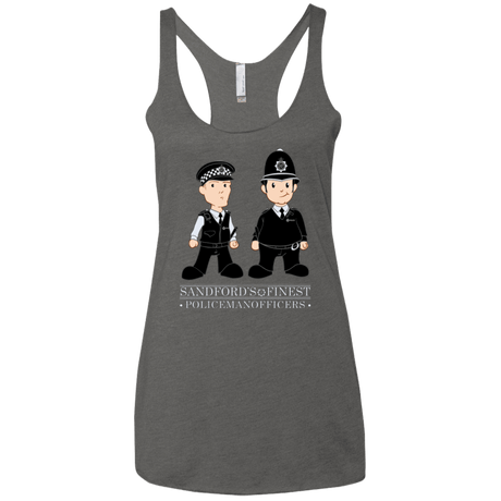 T-Shirts Premium Heather / X-Small Hot Fuzz Women's Triblend Racerback Tank