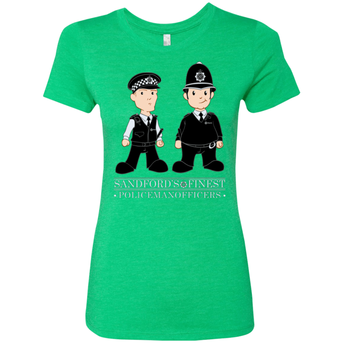 T-Shirts Envy / Small Hot Fuzz Women's Triblend T-Shirt