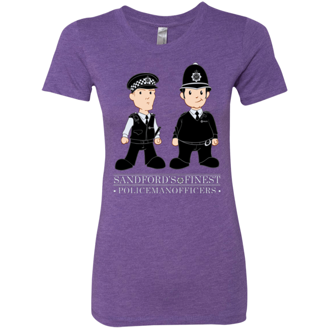 T-Shirts Purple Rush / Small Hot Fuzz Women's Triblend T-Shirt