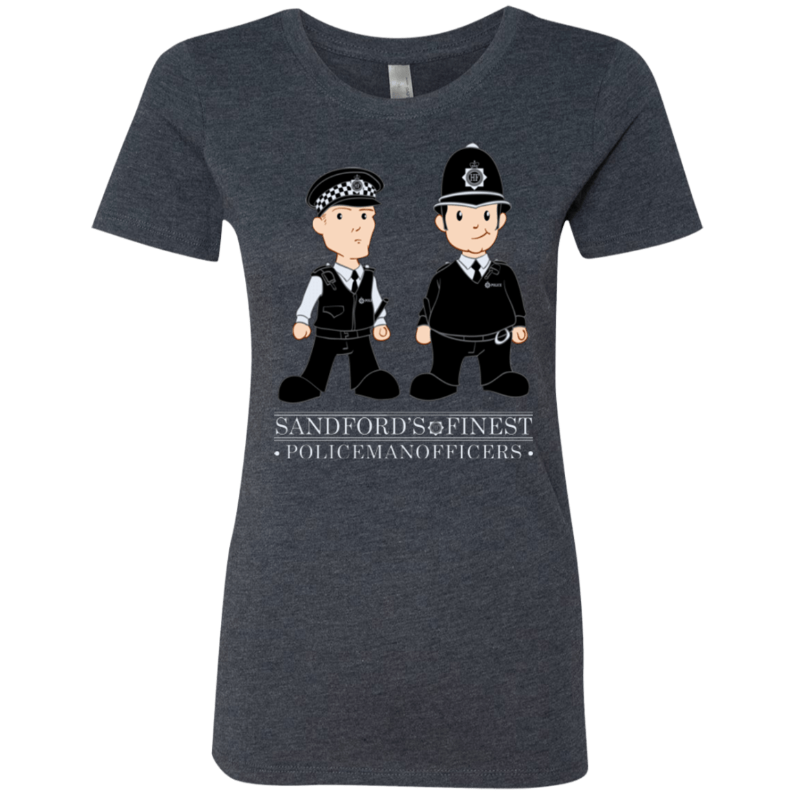 T-Shirts Vintage Navy / Small Hot Fuzz Women's Triblend T-Shirt