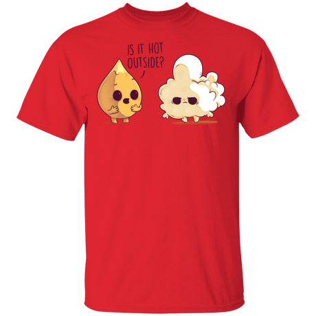 T-Shirts Red / S Hot Outside T-Shirt