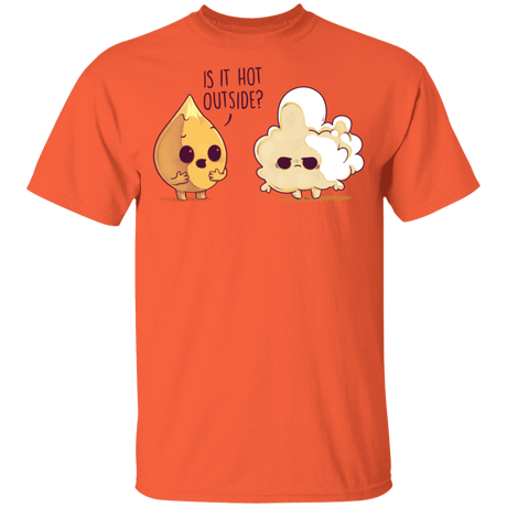 T-Shirts Orange / YXS Hot Outside Youth T-Shirt