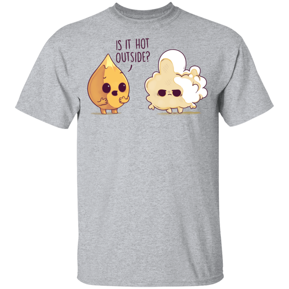 T-Shirts Sport Grey / YXS Hot Outside Youth T-Shirt