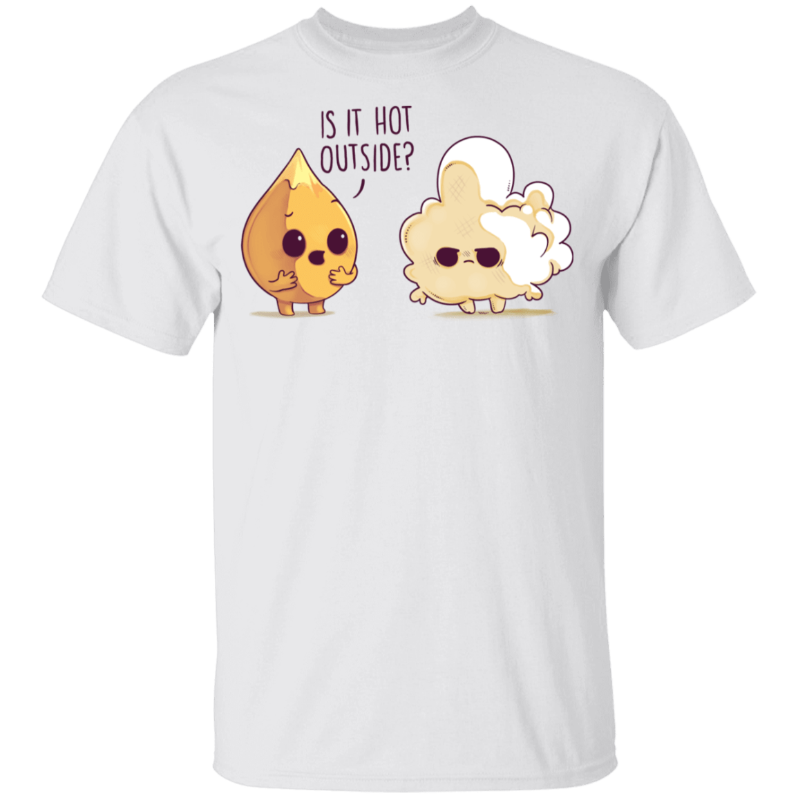 T-Shirts White / YXS Hot Outside Youth T-Shirt